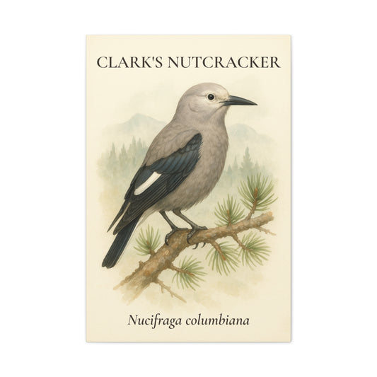 Rustic Pine Clark's Nutcracker Canvas