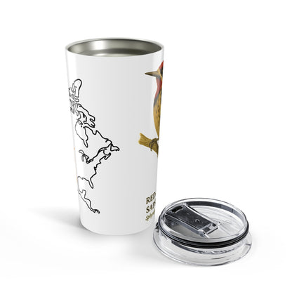 Red-Naped Sap Sucker Range Map Tumbler
