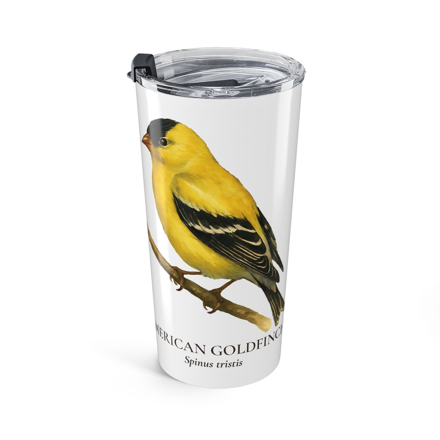 American Goldfinch Range Map Tumbler