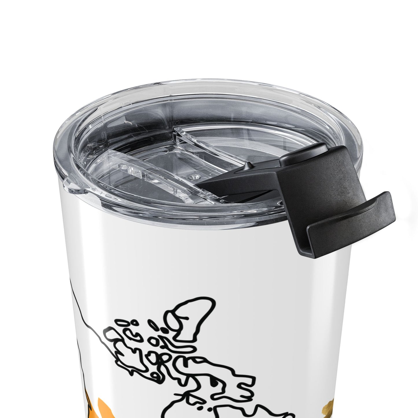 American Goldfinch Range Map Tumbler