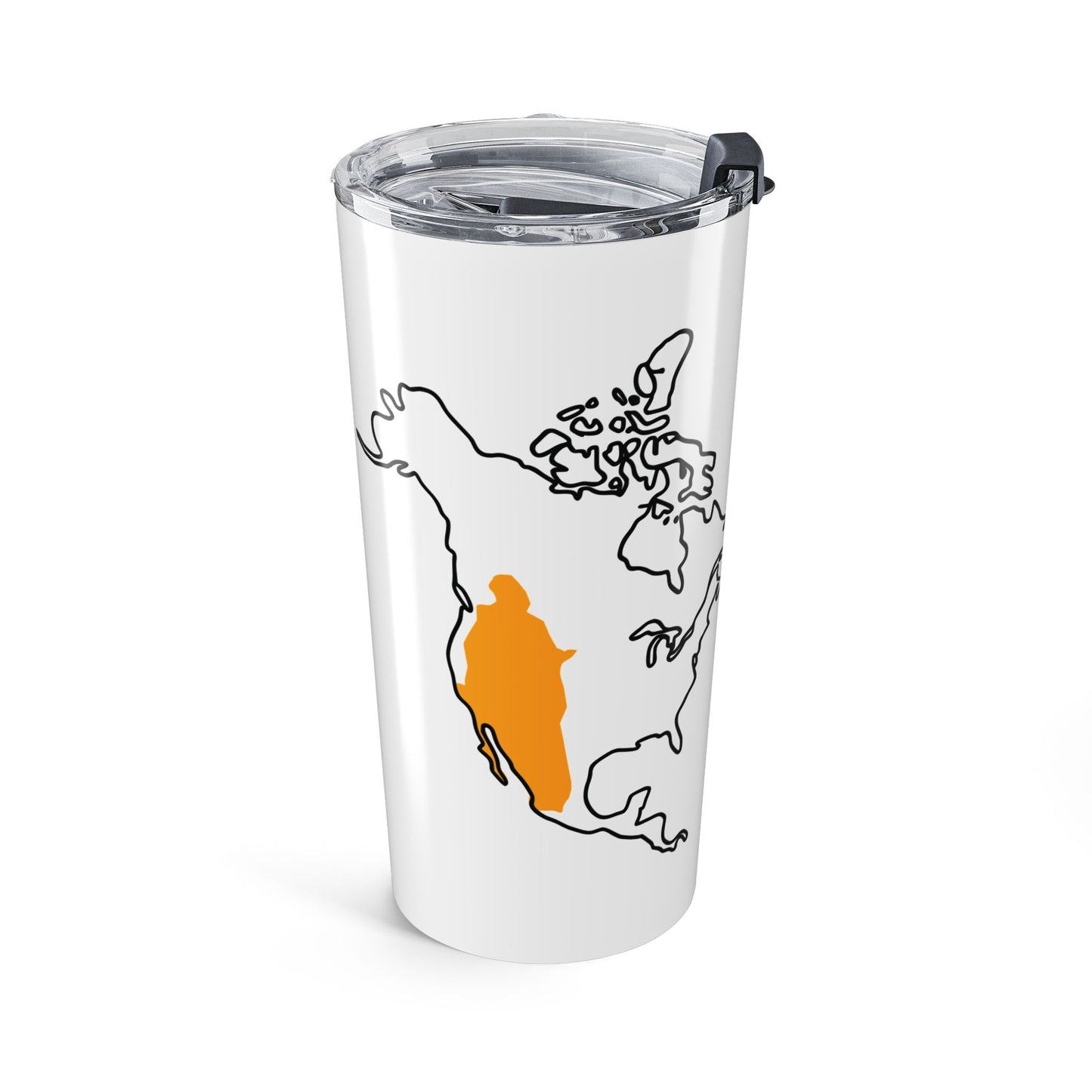 Red-Naped Sap Sucker Range Map Tumbler