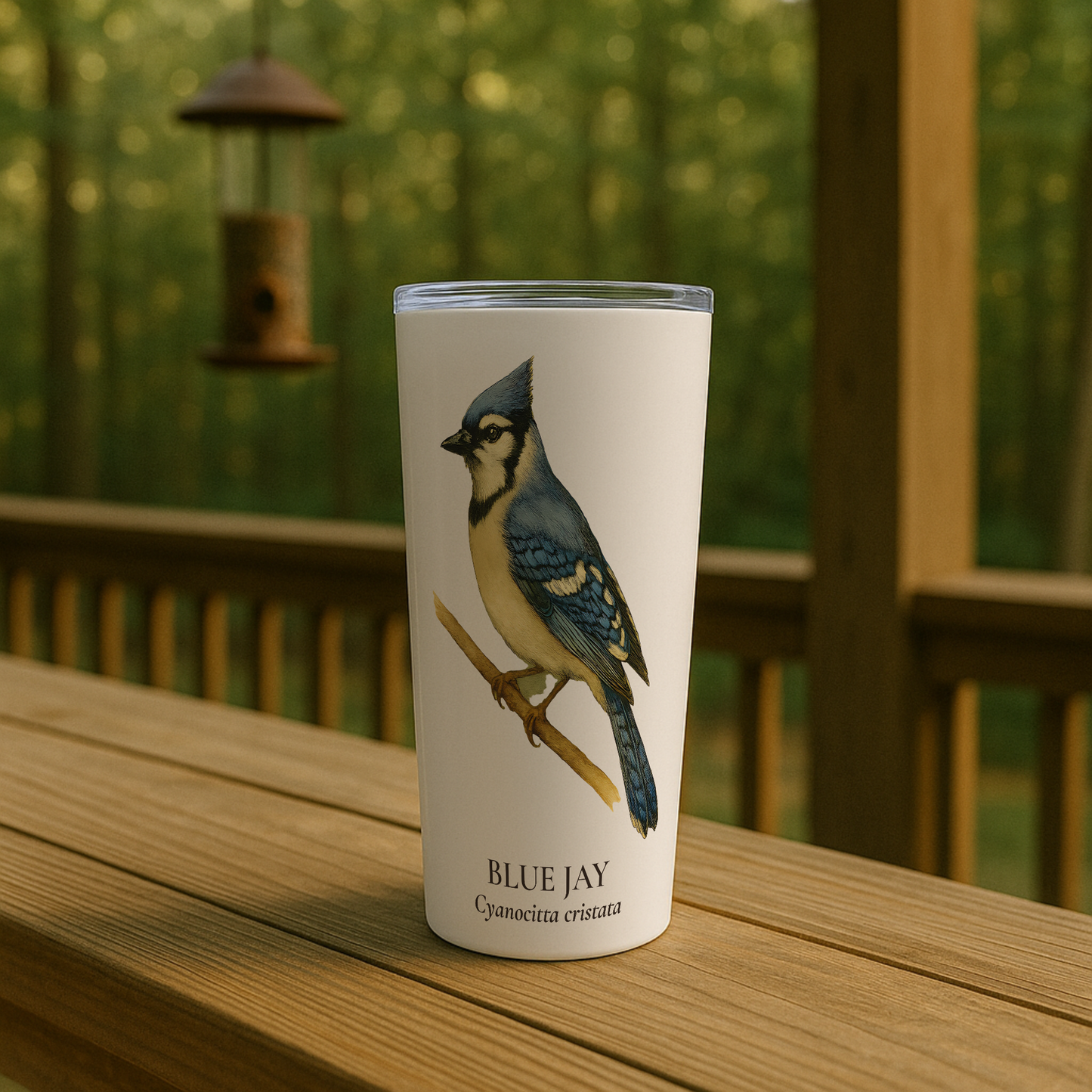 Blue Jay (Cyanocitta Cristata) Range Map Tumbler