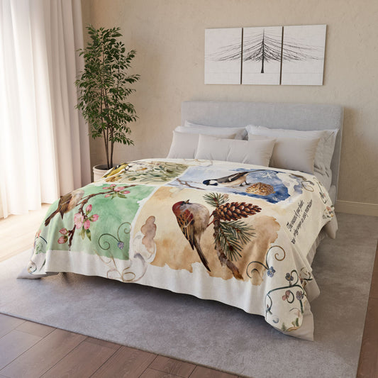 Four Seasons Nature Throw